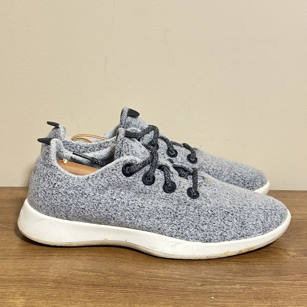Allbirds Wool Runners Women's 10 Grey Merino Comfort Athletic Gym Workout Shoes - Picture 5 of 8